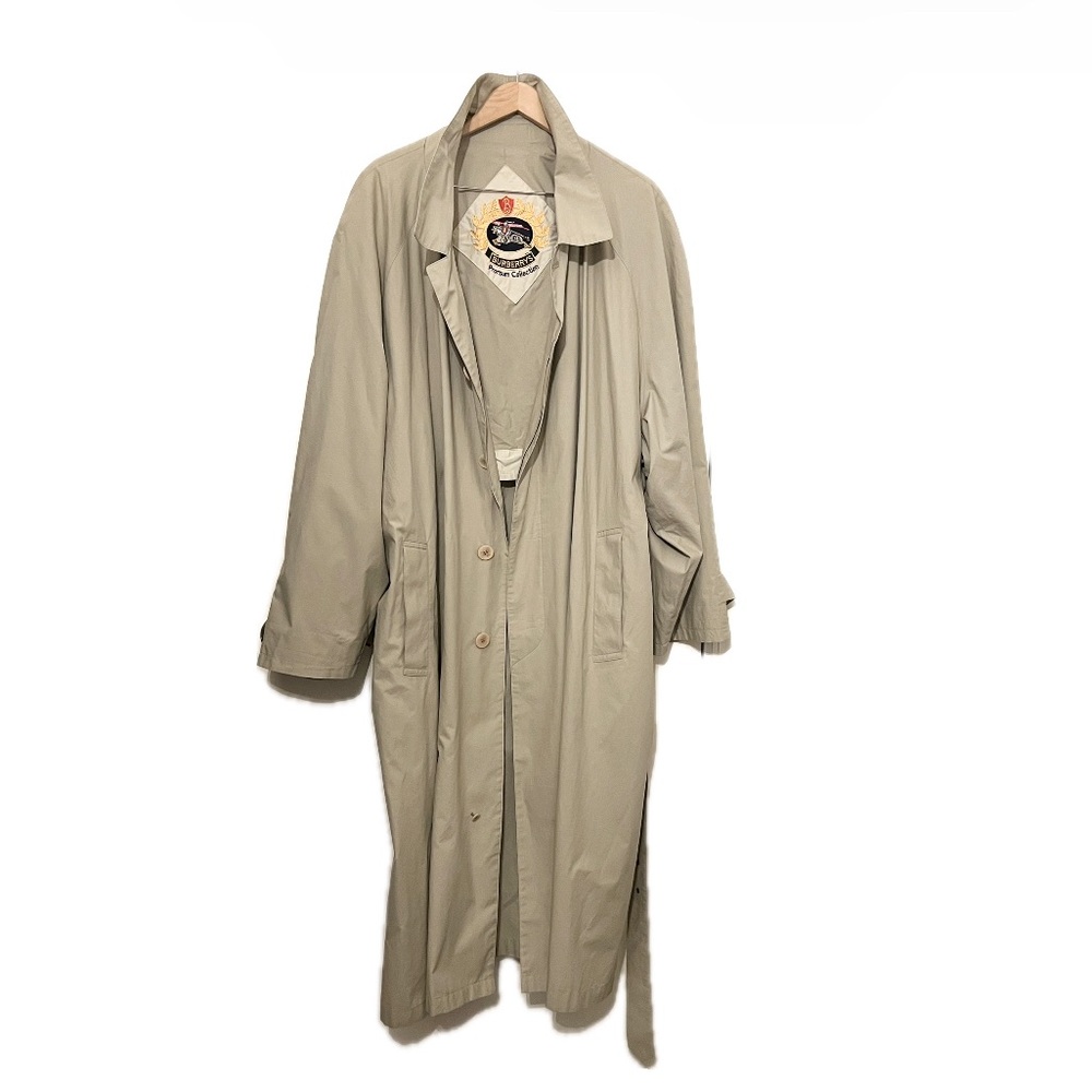 Burberrys Unisex Long Oversized Trenchcoat from its Runway Collection